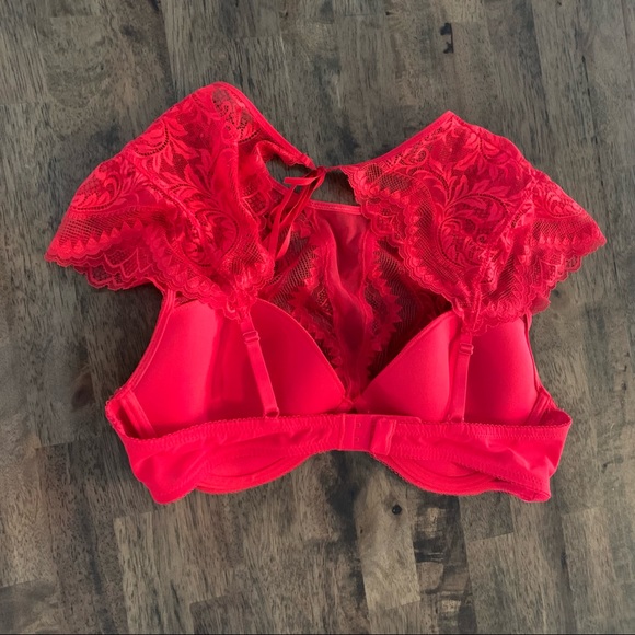 Red Lingerie Bra Top - Picture 3 of 3